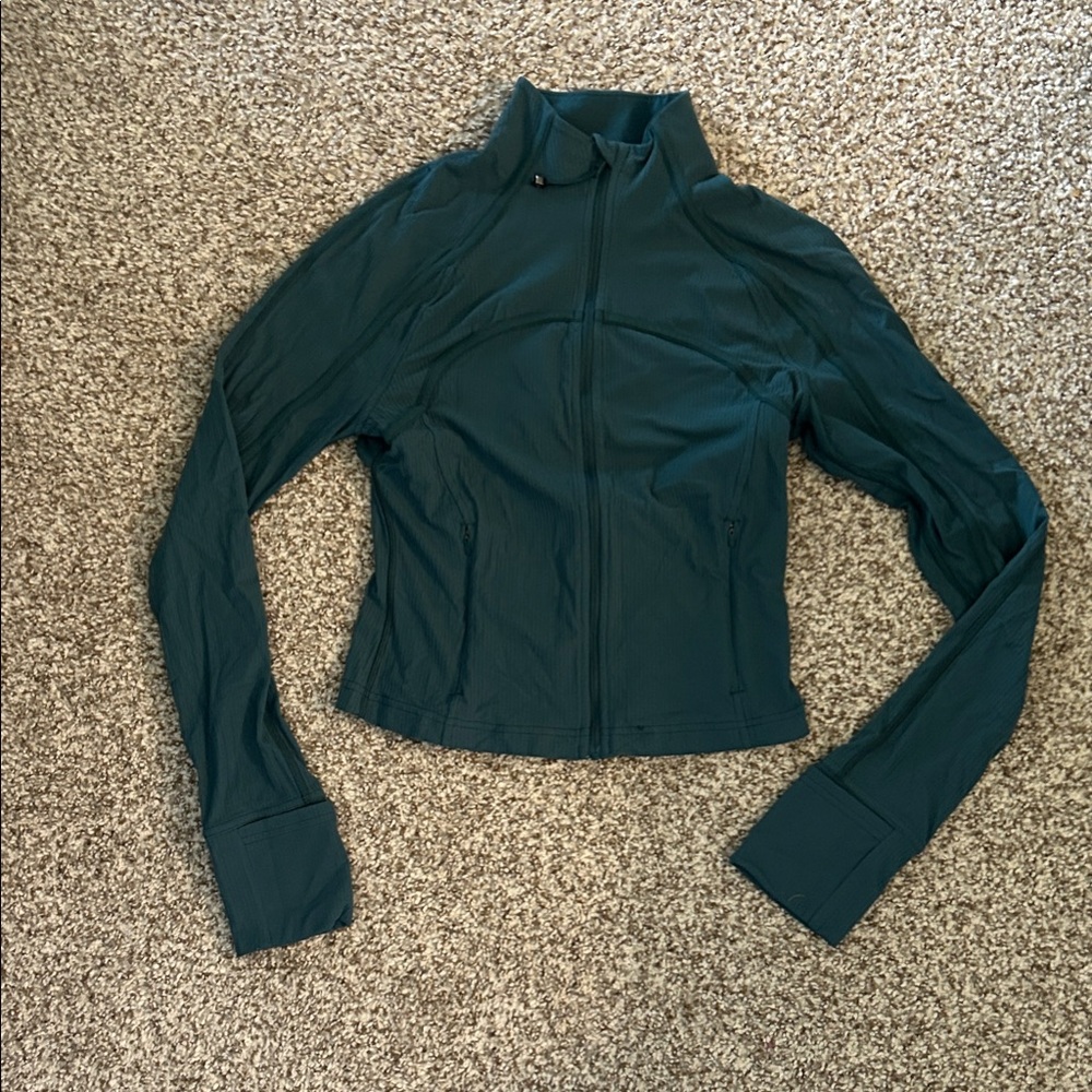 lululemon athletica Teal Bomber Jacket